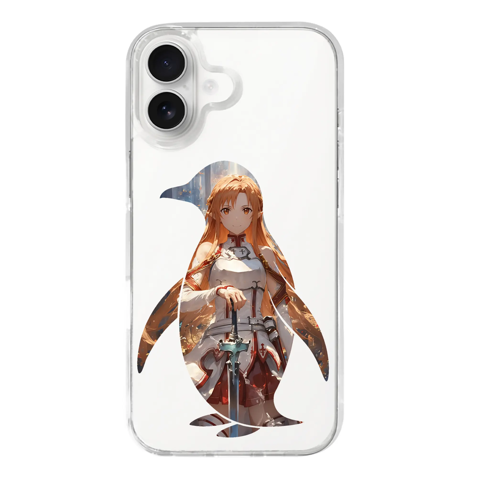 ソードアートオンライン グッズ アスナ - iPhone 17シリーズ 透明スマホケース – 薄型・耐衝撃・精密フィット保護カバー